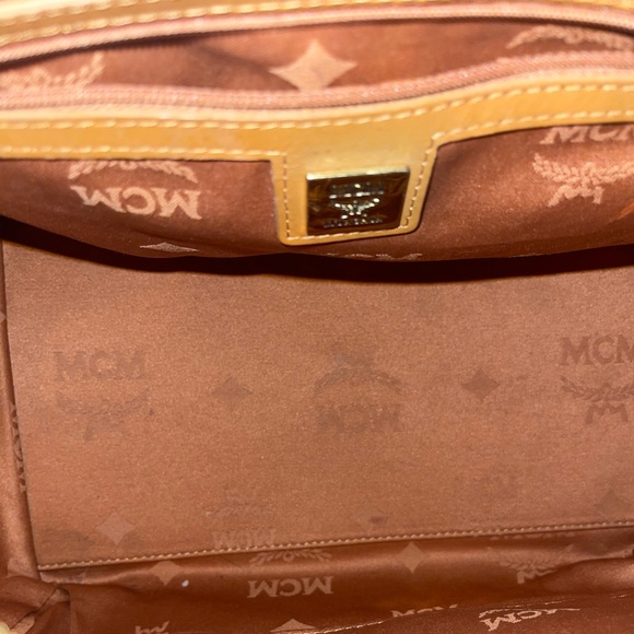 MCM Boston bag beautiful bag inside and out. Reposhing the item & never used it - Picture 16 of 16